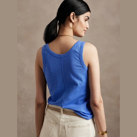 Banana Republic Cotton Modal tank black XL - Picture 3 of 6